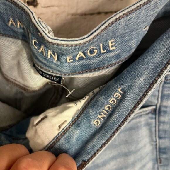 American eagle jegging size 10 skinny jeans - Picture 6 of 10